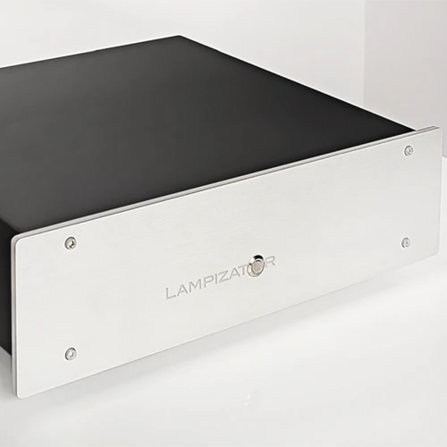 LampizatOr Amber 5 couleur aluminium vu de 3/4